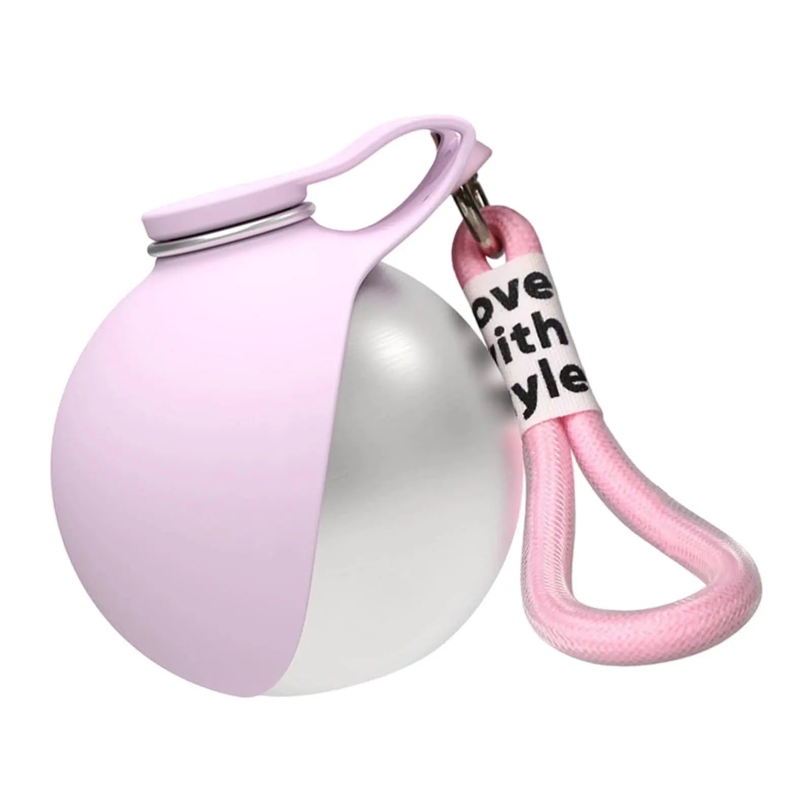 Portable Pet Travel Water Bottle & Bowl - Stainless Steel