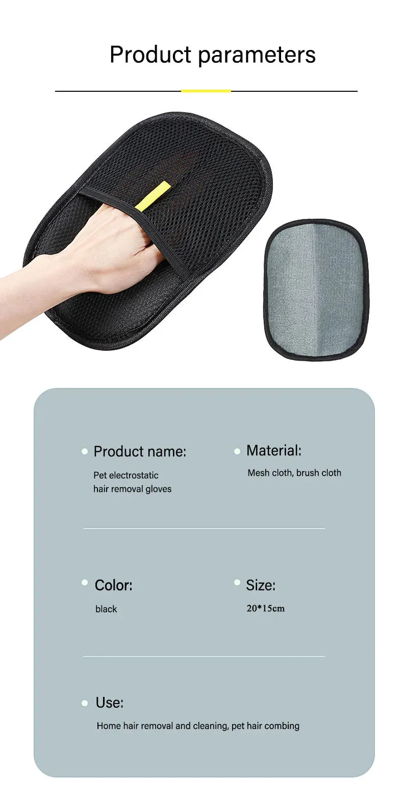 Pet Grooming Glove